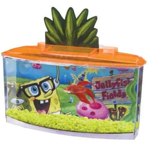 Penn Plax SpongeBob Squarepants Betta - Kit de acuario, 0,7 galones