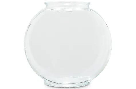 Pecera de vidrio oblato Imagitarium, 1 galón