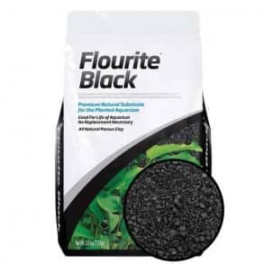 Sustrato negro de flourita de Seachem Laboratories - 7 kg / 15,4 libras