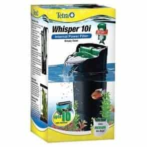 Filtro de energía interno para acuarios Tetra Whisper con BioScrubber