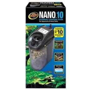 Zoo con filtro de cartucho externo Nano - 10 gal